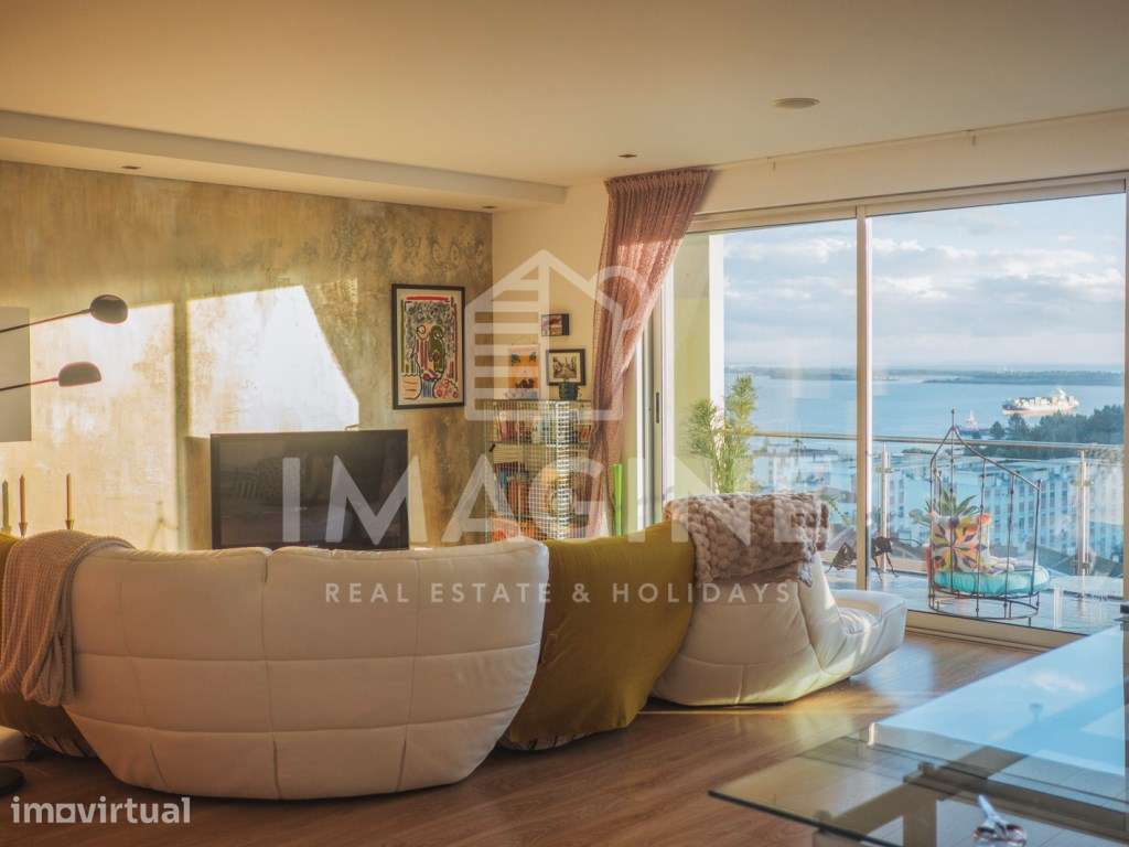 Apartamento T2 (3 assoalhadas) com terraço e magnífica vista para o... - Grande imagem: 5/30