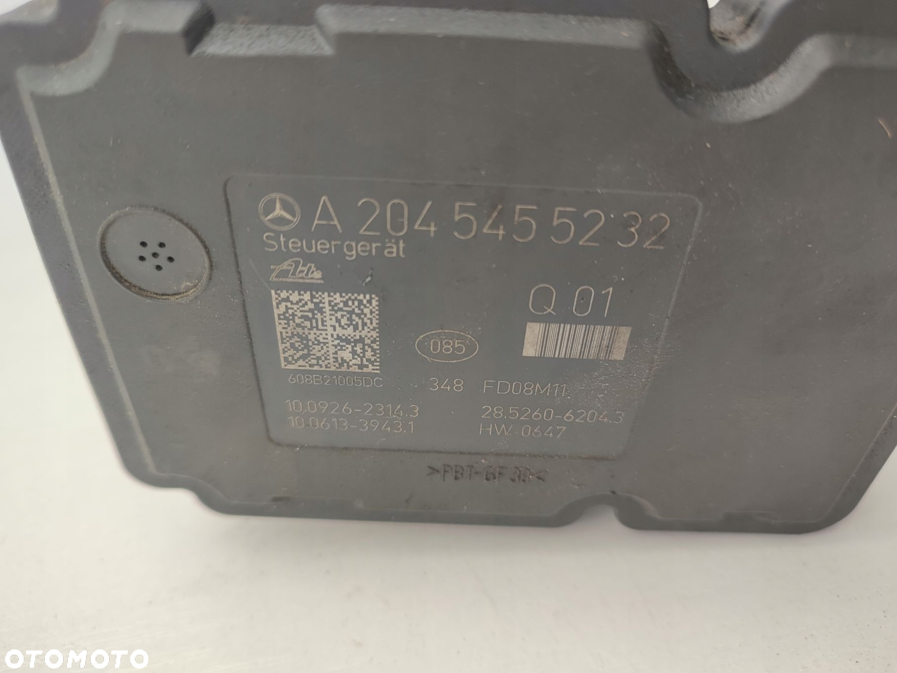 Pompa hamulcowa ABS MERCEDES GLK X204 A2044313812 ORYGINAŁ EUROPA - 7