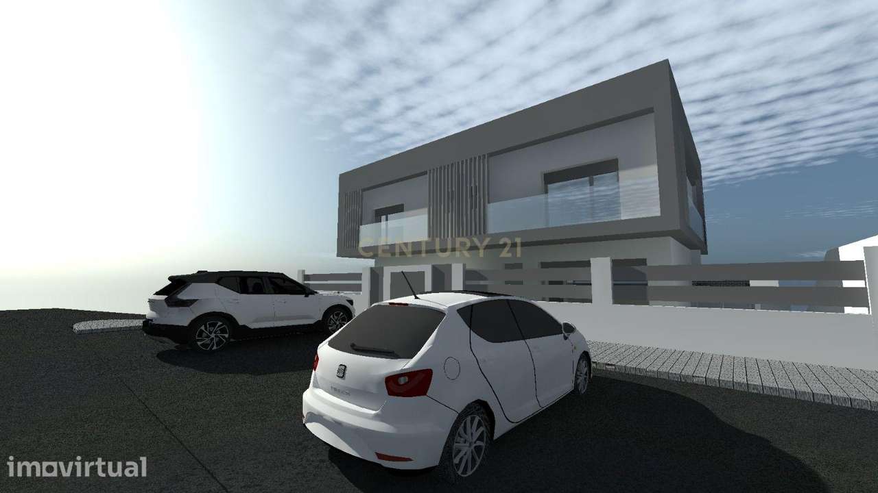 Moradia Geminada T3 com Piscina e Cave | Construção com Início Previst - Grande imagem: 4/18