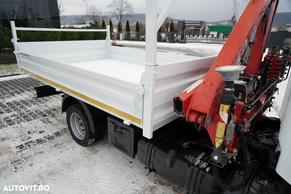 Renault MAXITY 140 DXI / BASCULATOR / + HDS FASSI F22A / CAPACITATE DE RIDICARE 995 KG / ATRACȚIE 5,5 M / IMPORTAT - 18