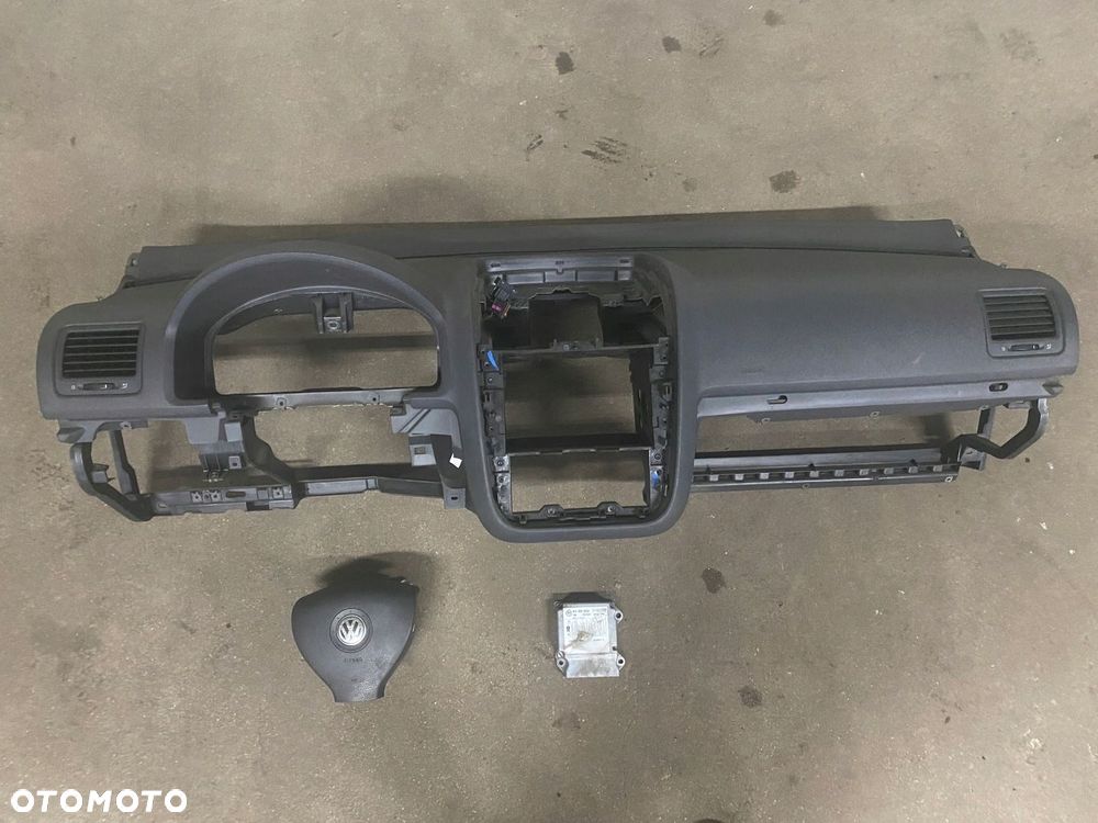 VOLKSWAGEN GOLF V 5 DESKA KONSOLA KOKPIT AIRBAG PODUSZKI SENSOR - 1