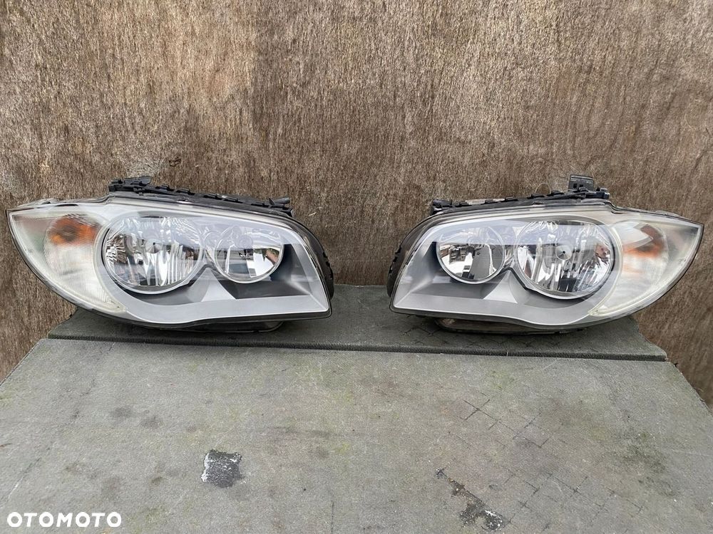 lampy bmw 1 e87 PRZED LIFTEM komplet eu całe - 1
