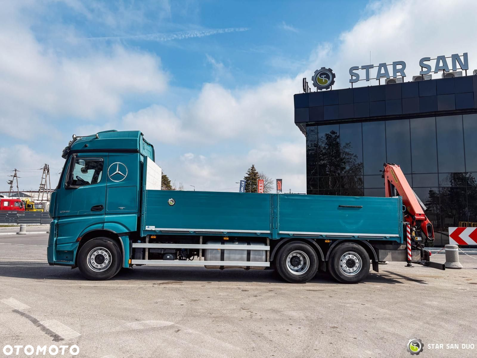 Mercedes-Benz ACTROS 2545 6x2 Palfinger PK 16001 HDS Żuraw - 9