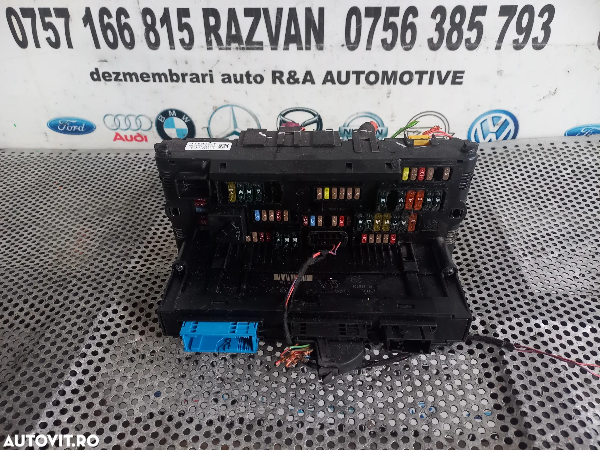 Calculator Modul Confort Tablou Panou Sigurante Fata Bmw F01 F02 Cod - 2