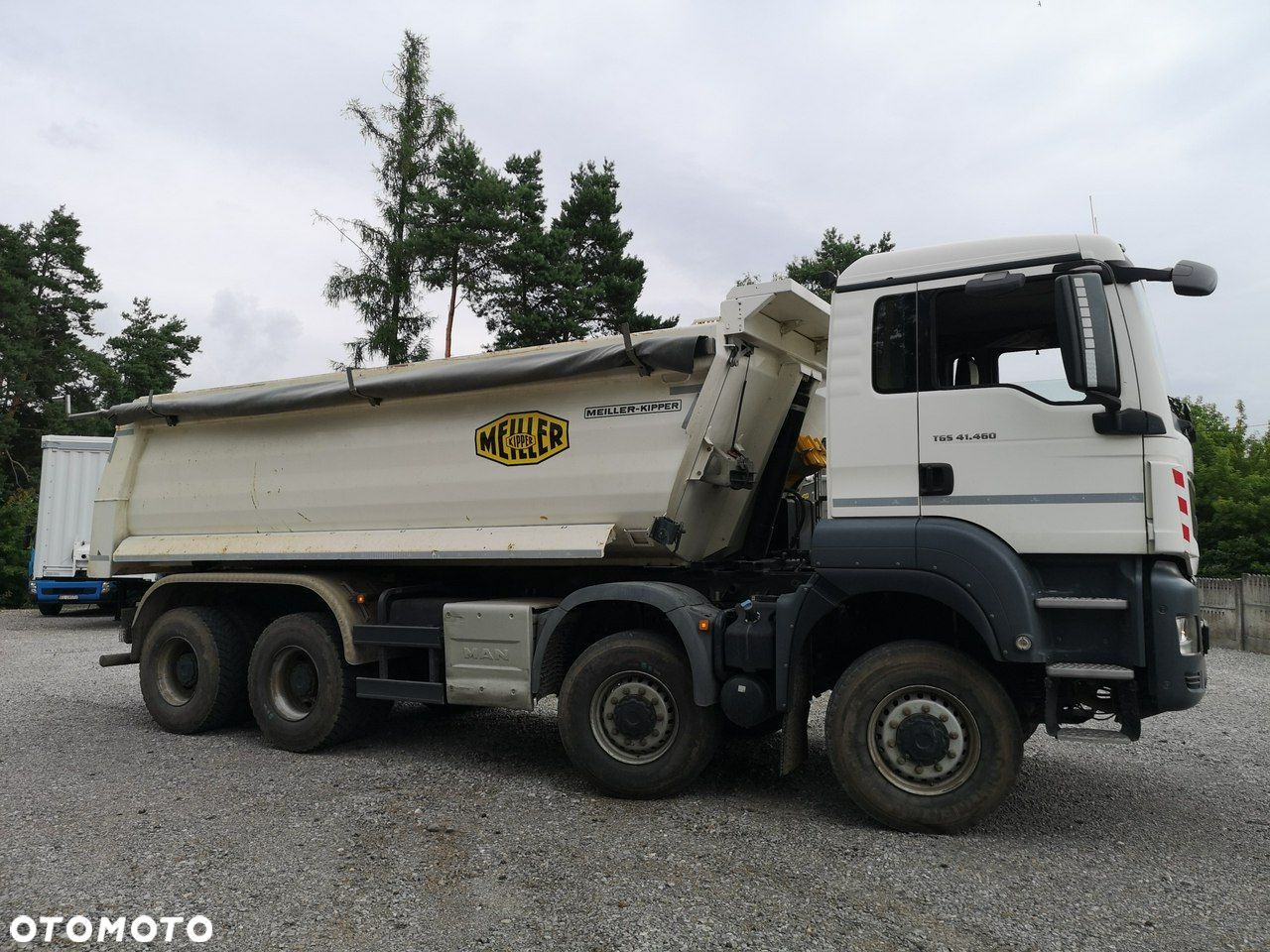 MAN TGS 41.460 MEILLER KIPPER 8x6 Manual 89-Tys. Km!! - 4