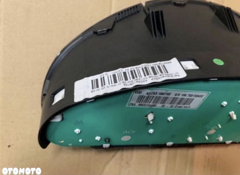 9658138580 licznik zegary Europa automat Peugeot 407 - 4