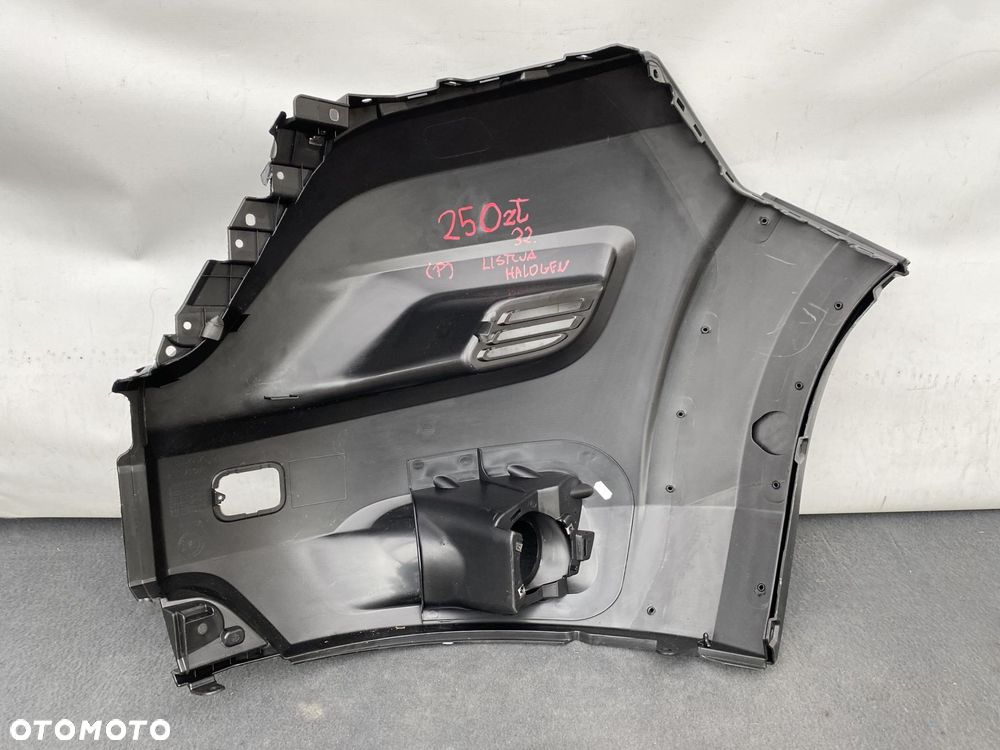 DUCATO BOXER JUMPER 17- ZDERZAK NAROŻNIK  PRZÓD PRAWY LISTWA HALOGEN CZARNY - 6