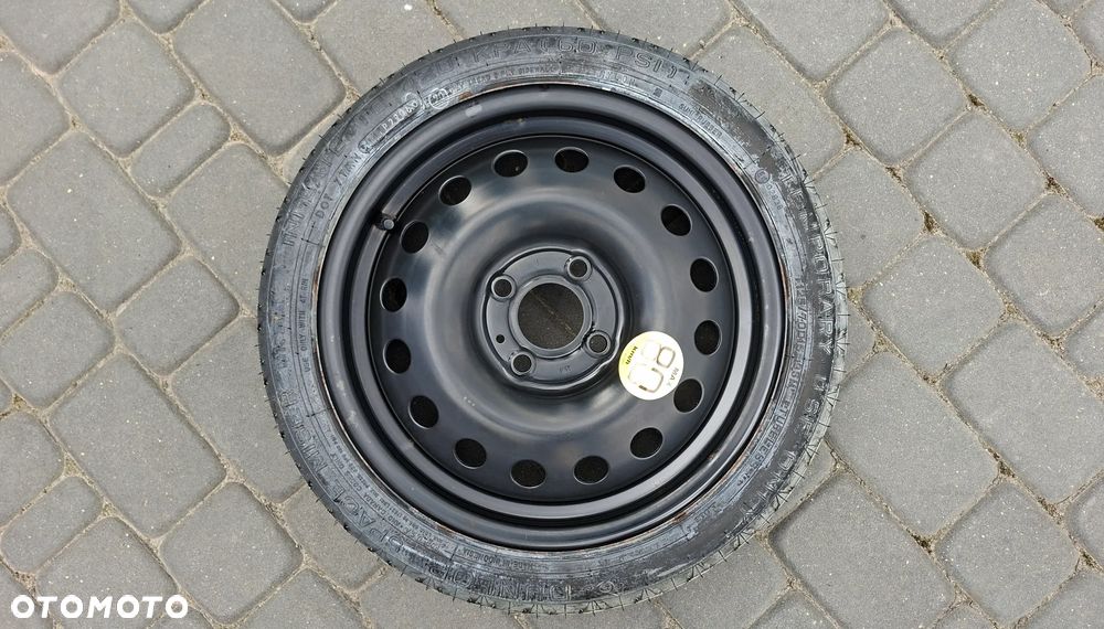 Koło Dojazdowe 15 Nisaan Note E11 4x100 ET 40 125/70 R15 4300 9U07A - 1