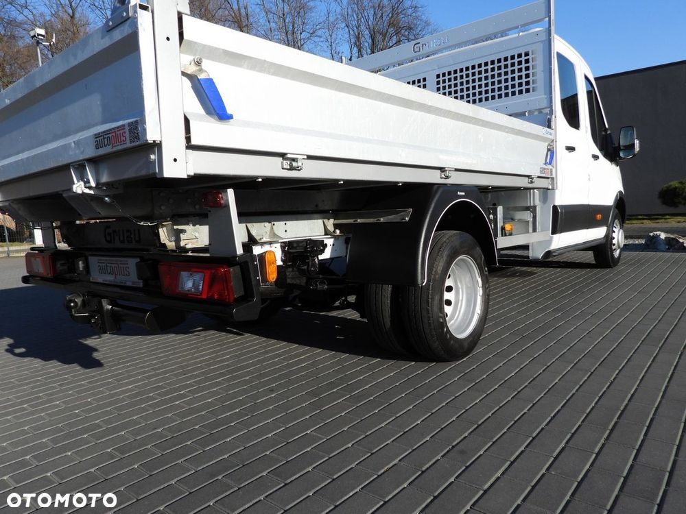 Ford TRANSIT WYWROTKA PODWÓJNA KABINA DOKA 6 MIEJSC TEMPOMAT LEDY BLIŹNIACZE KOŁA KLIMATYZACJA  170KM - 17