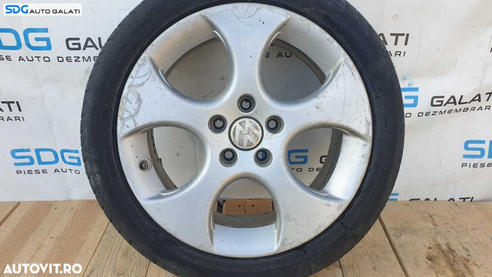 Roata Janta Aliaj 5x112 DENVER 215 50 17 R17 Audi A6 C6 2005 - 2011 Cod 1K0601025AC - 2