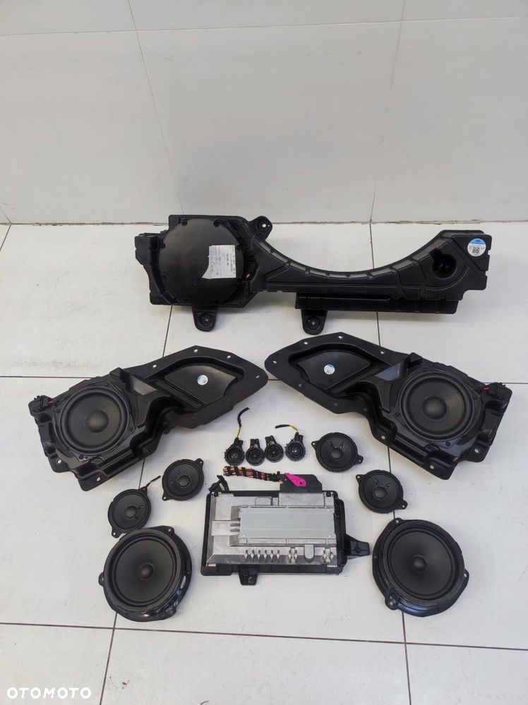 nagłośnienie subwoofer wzmacniacz olufsen zestaw głośników audi q8 e-tron - 1
