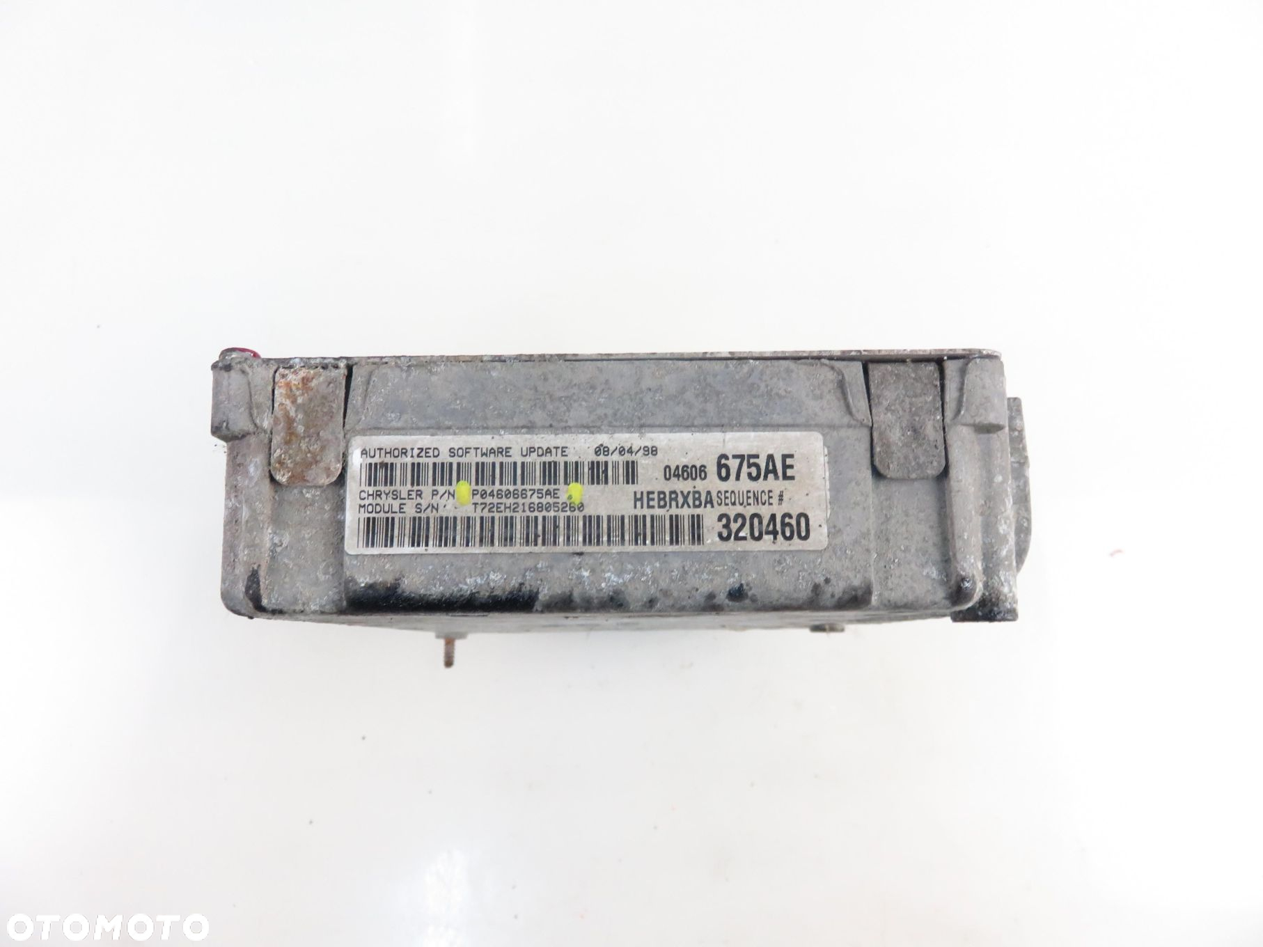 STEROWNIK CHRYSLER 300M (LR) 2.7 V6 24V - EER 04606675AE P04606675AE - 8