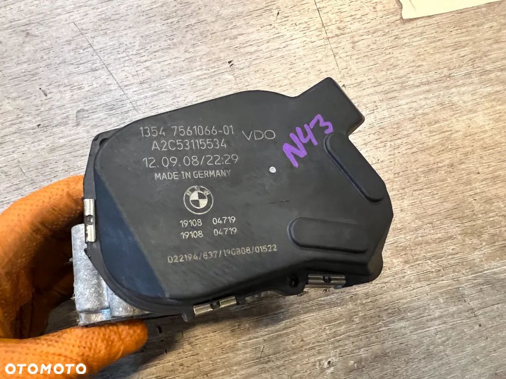 Przepustnica Bmw n43 e60 e81 e87 e90 - 2
