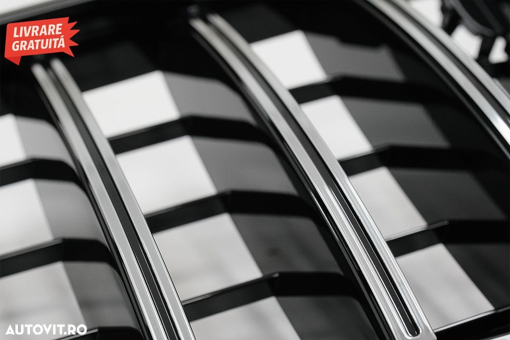 Grila Centrala Mercedes S-class Coupe C217 Facelift (2018-up) Cabrio A217 Facelift- livrare gratuita - 7