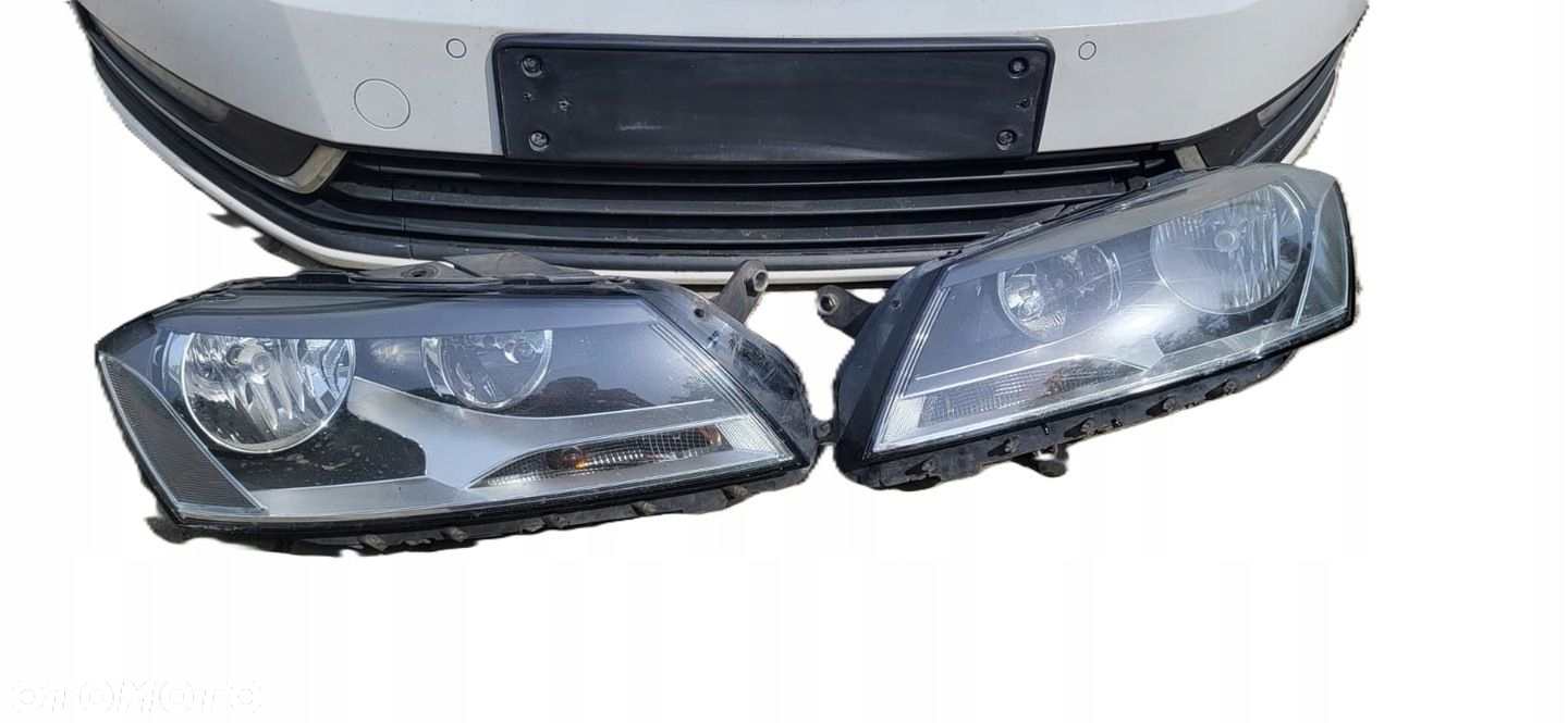 VW PASSAT B7 10-14R PRZÓD MASKA ZDERZAK PAS BŁOTNIK LAMPA LB9A - 5