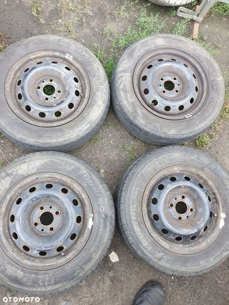 felga stalowa felgi stalowe 14" et 44 FIAT ALBEA proste zdrowe 4szt 4x98 - 1