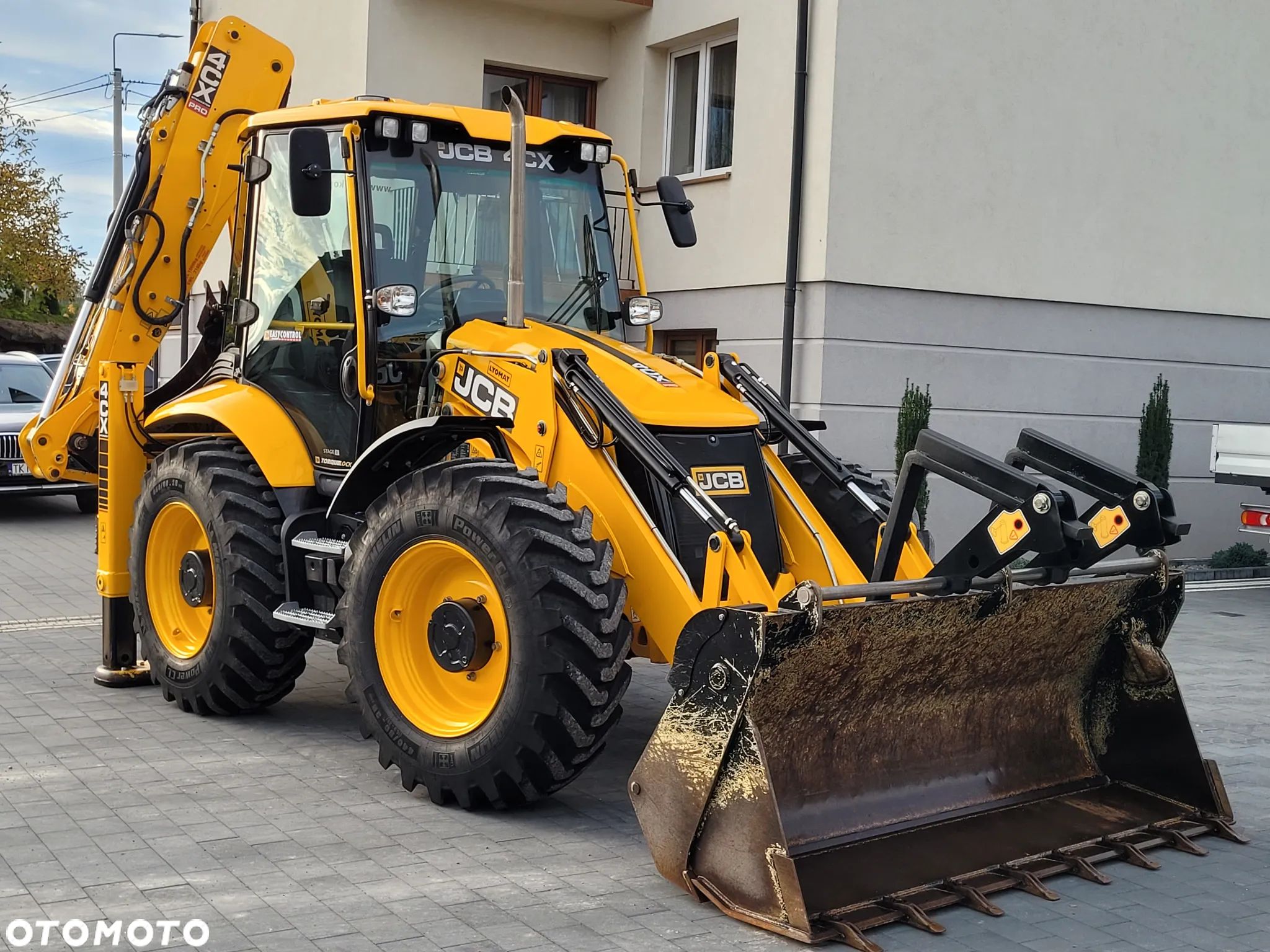 JCB 4CX PRO / jak NOWA / 1250h / joystick / - 1