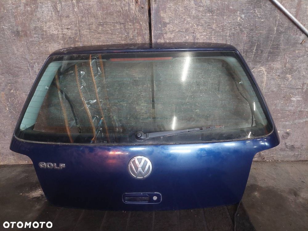 KOMPLETNY TYŁ KLAPA BAGAŻNIKA ZDERZAK TYŁ LAMPA VOLKSWAGEN GOLF IV LB5N - 7