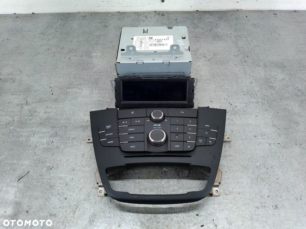 RADIO FABRYCZNE OPEL INSIGNIA A 13317121 13273254 13223792F - 1