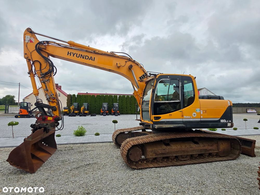 Hyundai ROBEX 180LC-9, 2012 ROK, 7800 MTH, PŁUG - 4