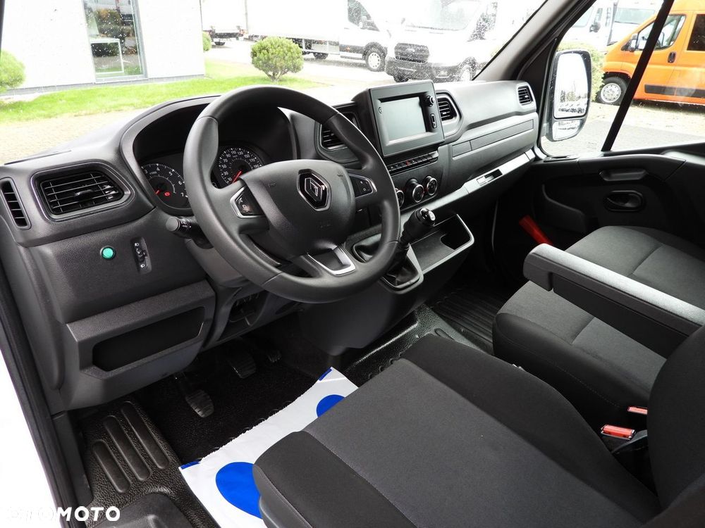 Renault MASTER PLANDEKA 10 PALET WEBASTO TEMPOMAT NAWIGACJA LEDY BLIŹNIACZE KOŁA KLIMATYZACJA  165KM - 3
