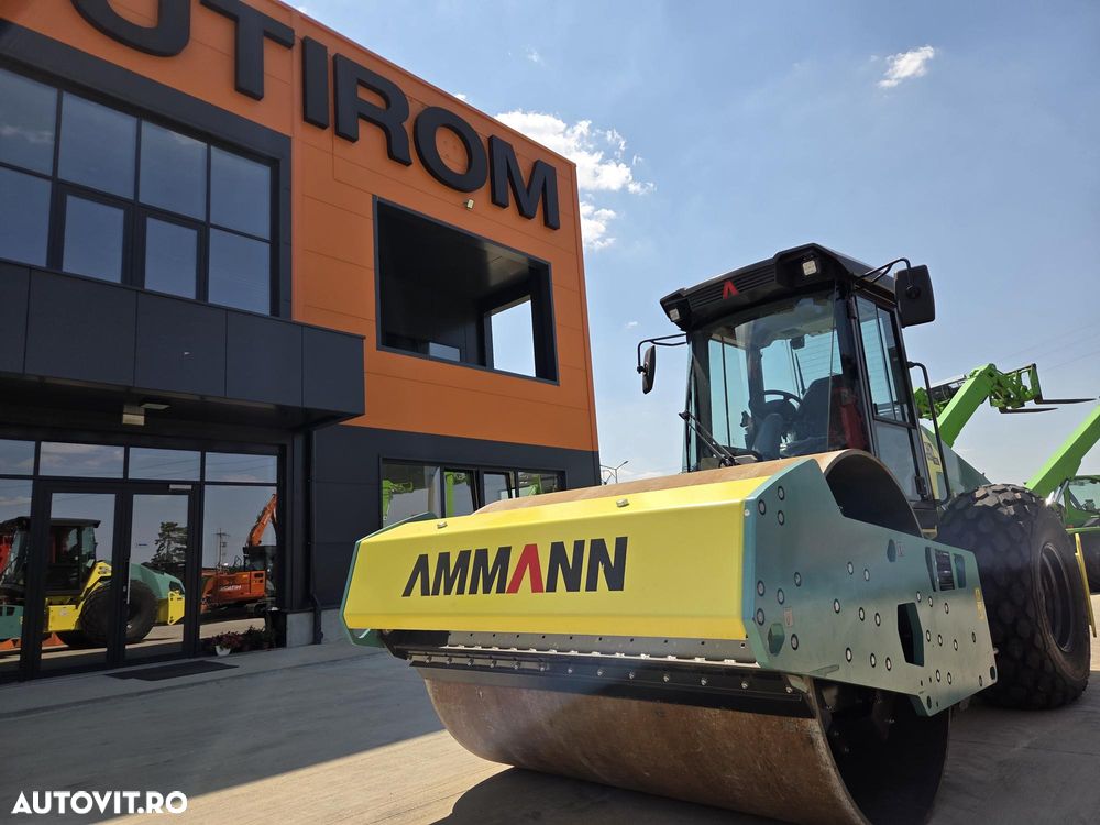Ammann ARS110, 14,7tone, 25ore-NEFOLOSIT, latime rola 2,1m, motor Deutz 135CP, Declaratie CE, produs in GERMANIA, garantie 1 an, Aer cond, Antifurt, lung 5,9m, FULL OPTION, posibilitate leasing 4 ani, PROMOTIE 84.900 EUR+Tva - 3