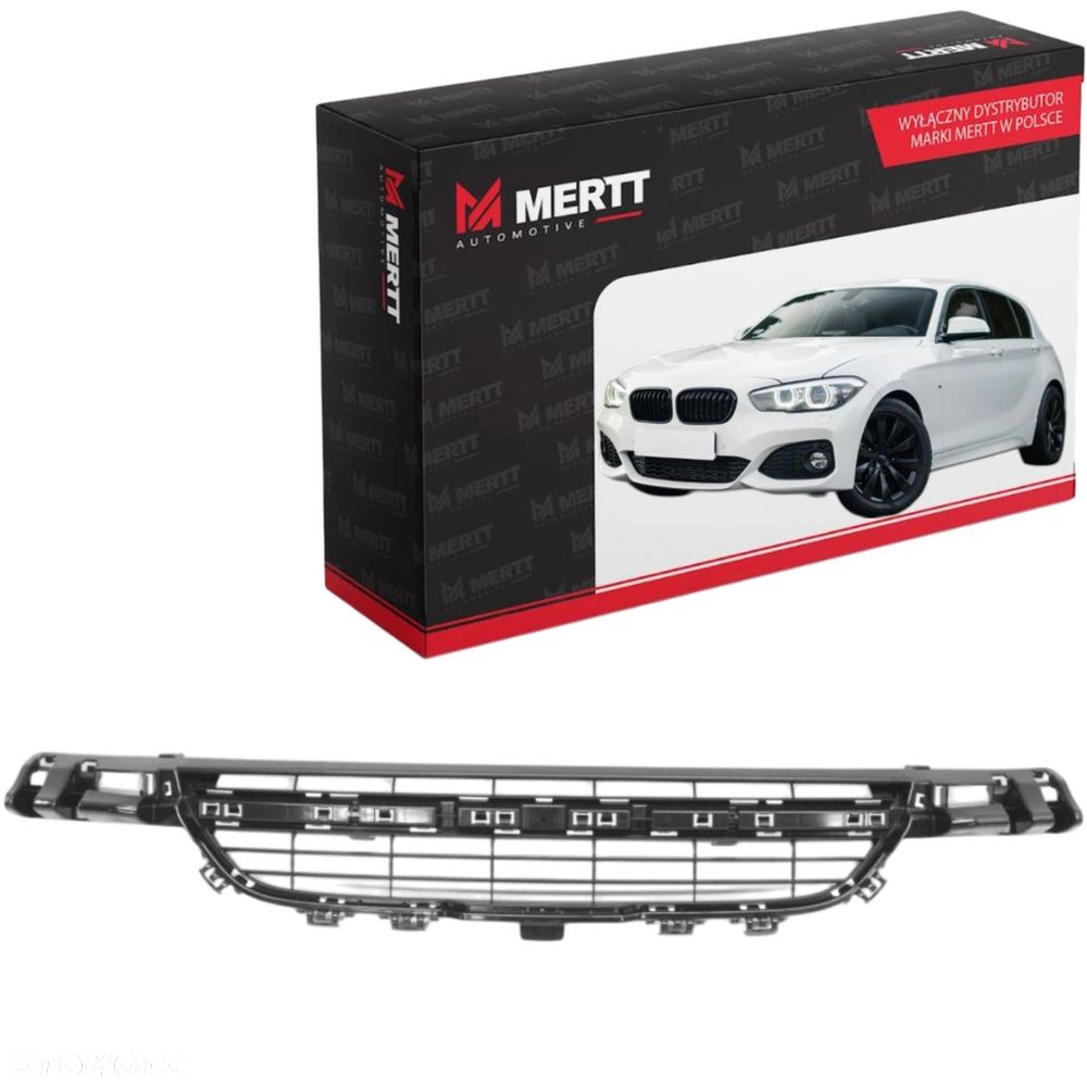BMW 1 F20 F21 2015-2019 ATRAPA KRATKA W ZDERZAK ŚRODKOWA DOLNA 7371737 - 2