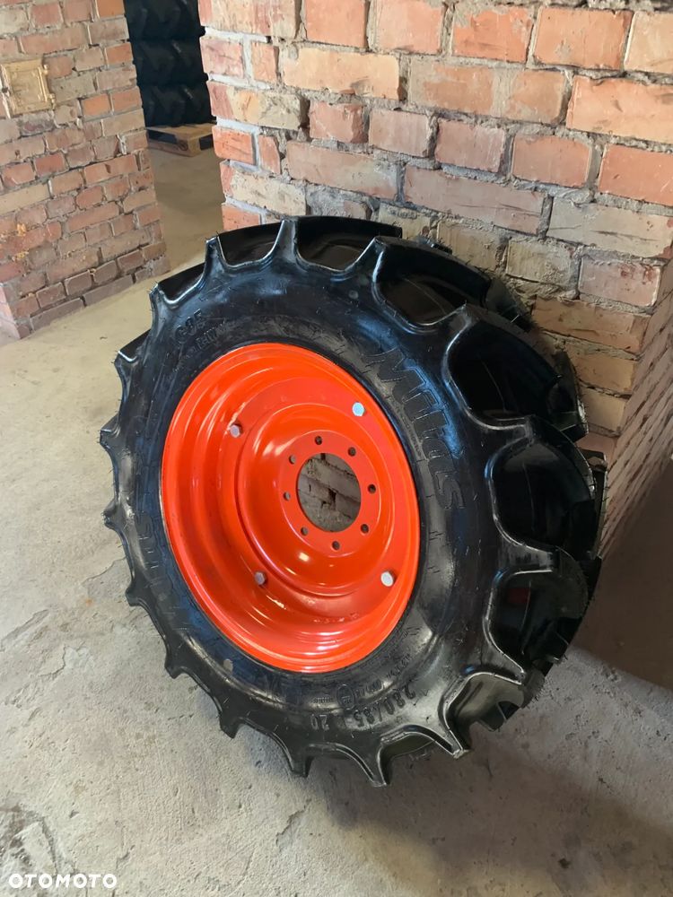 FV 23% Nowa Opona 280-85-20  MITAS AC85 Opona + Felga Kubota Koła - 3