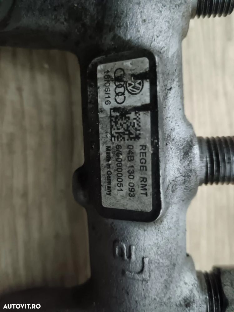Rampa injectoare 1.4 tdi cus vw polo 6r skoda fabia 3 rapid audi a1 seat ibiza 04b130093 - 2