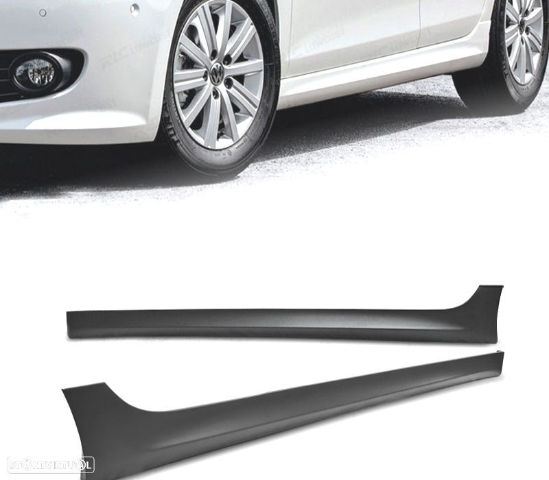 EMBALADEIRAS LATERAIS VOLKSWAGEN VW GOLF 6 09-13 LOOK VORTEX - 1