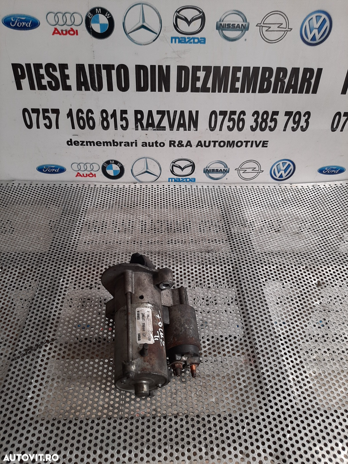 Electromotor Ford Focus 2 C Max 1.6 Tdci Euro 5 Cod 3M5T--CF Motor GPDA An 2008-2009-2010-2011 Dezm - 4
