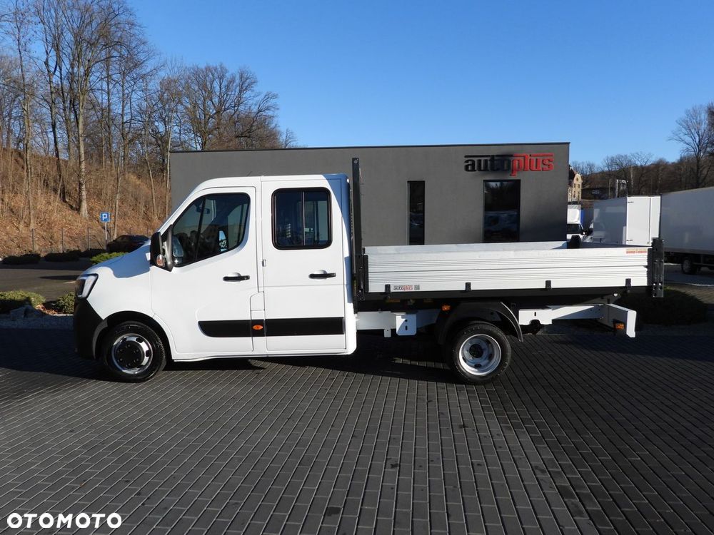 Renault MASTER WYWROTKA PODWÓJNA KABINA DOKA 6 MIEJSC TEMPOMAT LEDY BLIŹNIACZE KOŁA KLIMATYZACJA  130KM - 9