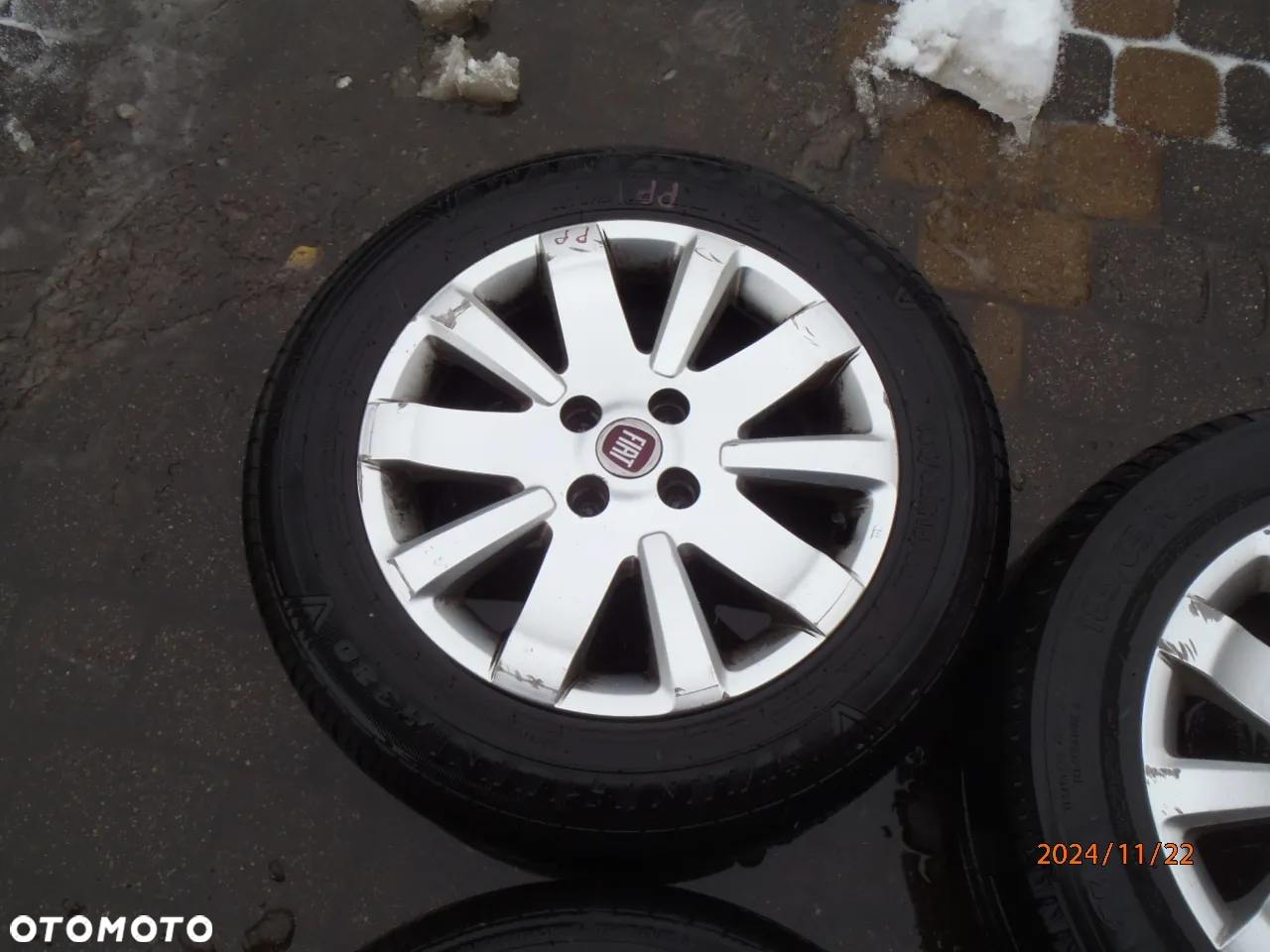 felga felgi alufelga alufelgi alu felgi fiat 500 punto grande evo fiorino Qubo nemo bipper doblo albea multipla palio punto II lift 15 4x98  6j15h2 madei in turkey 51889292  51906851 oryginał fiat - 11