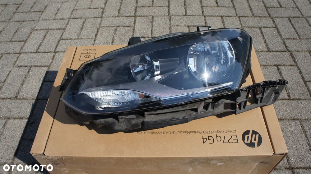 PRZEDNIA LEWA LAMPA VW POLO V 6R1941007F - 1