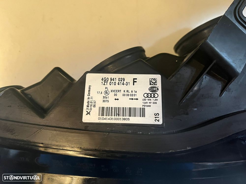 Audi A6 C7 - FAROL BI XENON ESQUERDO - FF137 - 5