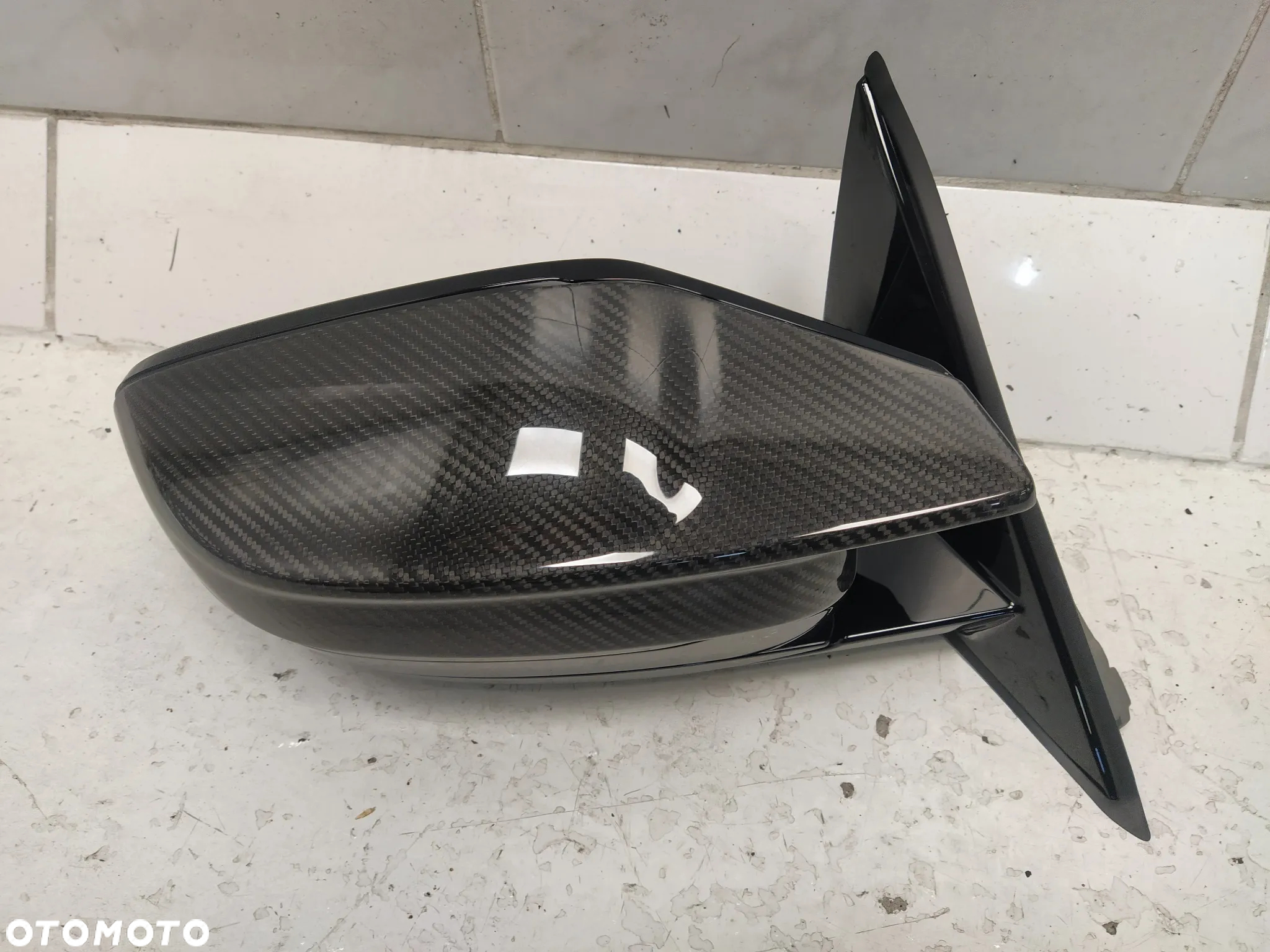 BMW M3 G20 G21 COMPETITION M-PAKIET LUSTERKO ZEWNĘTRZNE KAMERA ASYSTENT PRAWE 9 PIN CARBON NOWY ORYGINAŁ - 4