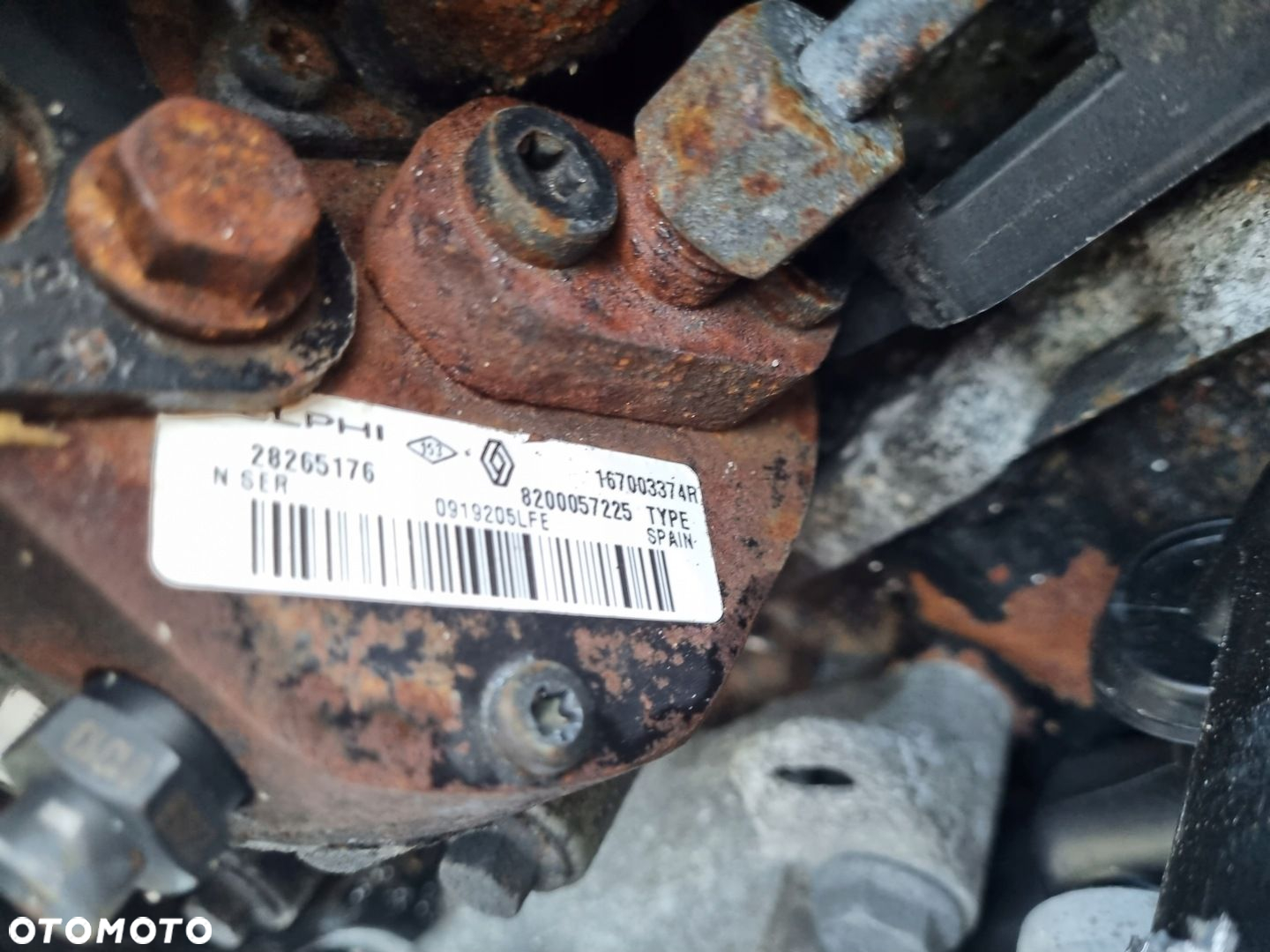 SILNIK KOMPLET Renault Clio III 1.5 DCI 68KM pali 100tyś K9K768 - 10
