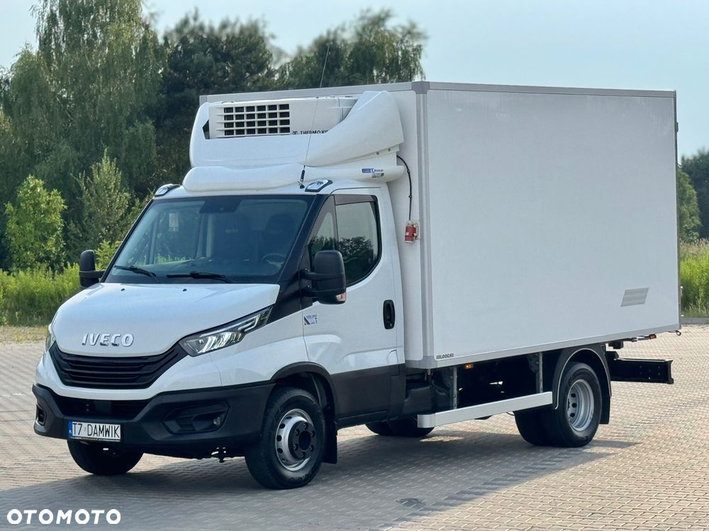 Iveco Daily‼️72C18‼️2021r 3.0 HI-MATIC Chłodnia/Mroźnia zakres -32C THERMO KING V-500 MAX Źródło Zasilania 400V Grube Ściany/Podłoga Przegroda komorowa‼️ Full LED na bliźniaku Salon Polska DMC7200kg - 3