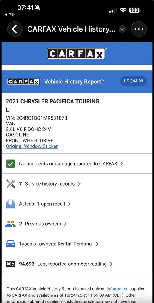 Chrysler Pacifica - 25