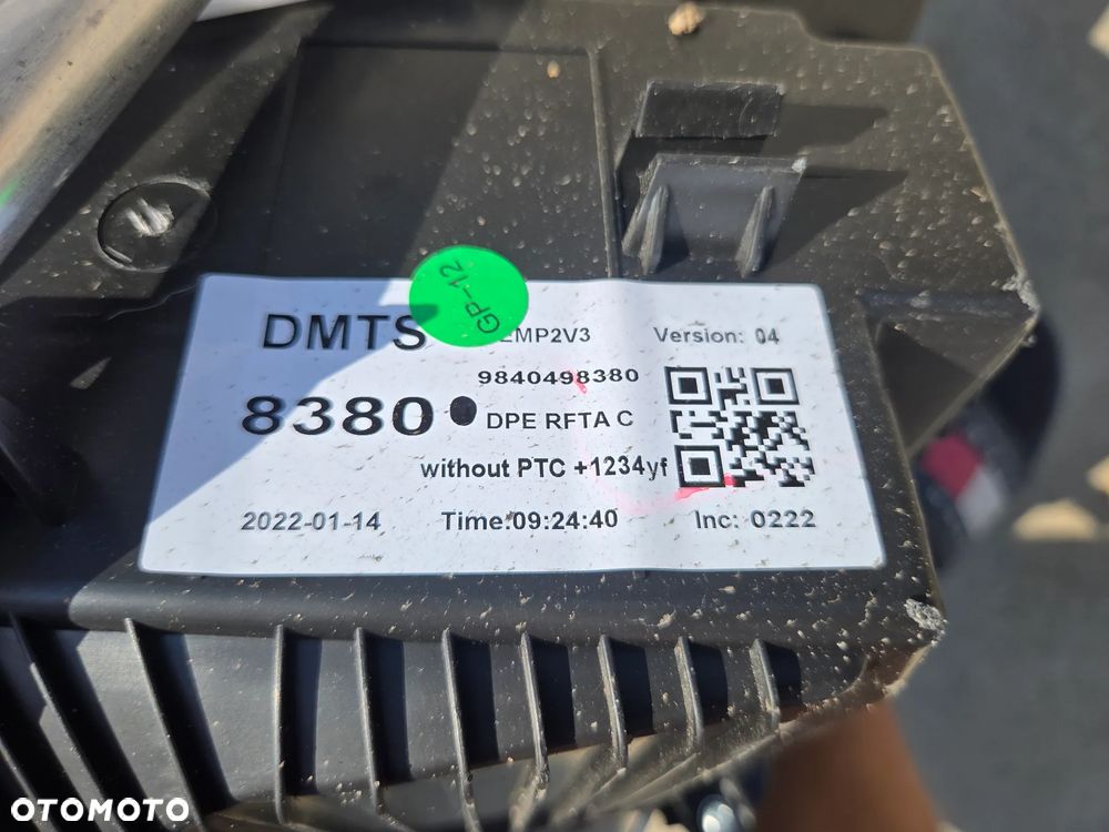 Nagrzewnica Citroen C5X 1.6 HYBRYDA  9840498380 - 5
