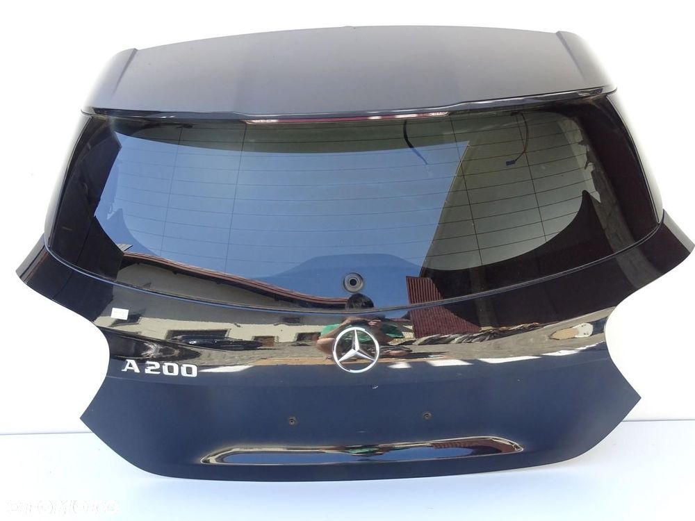 KLAPA TYŁ TYLNA BAGAŻNIKA + SZYBA LAKIER 191 MERCEDES A-KLASA W176 12-18r