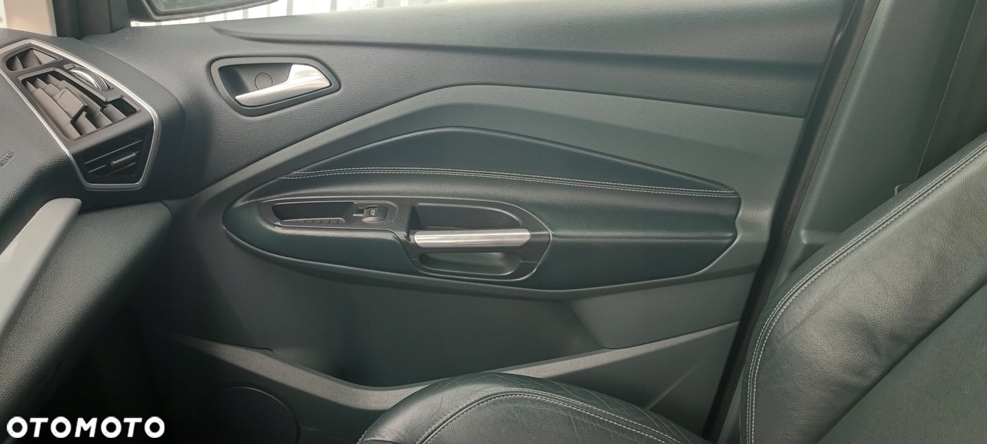 FORD C-MAX MK2 KOMPLET FOTELI  KANAPA  BOCZKI DRZWI SKÓRA GRZANE ŁADNE - 3