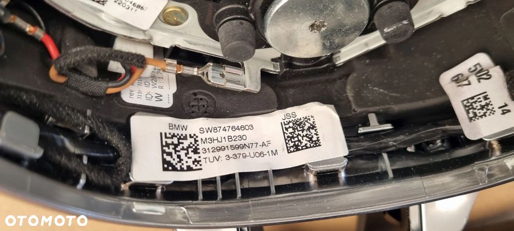 BMW X1 U11 M-PAKIET 2022- Kierownica Skóra Łopatki Oryginał - 14