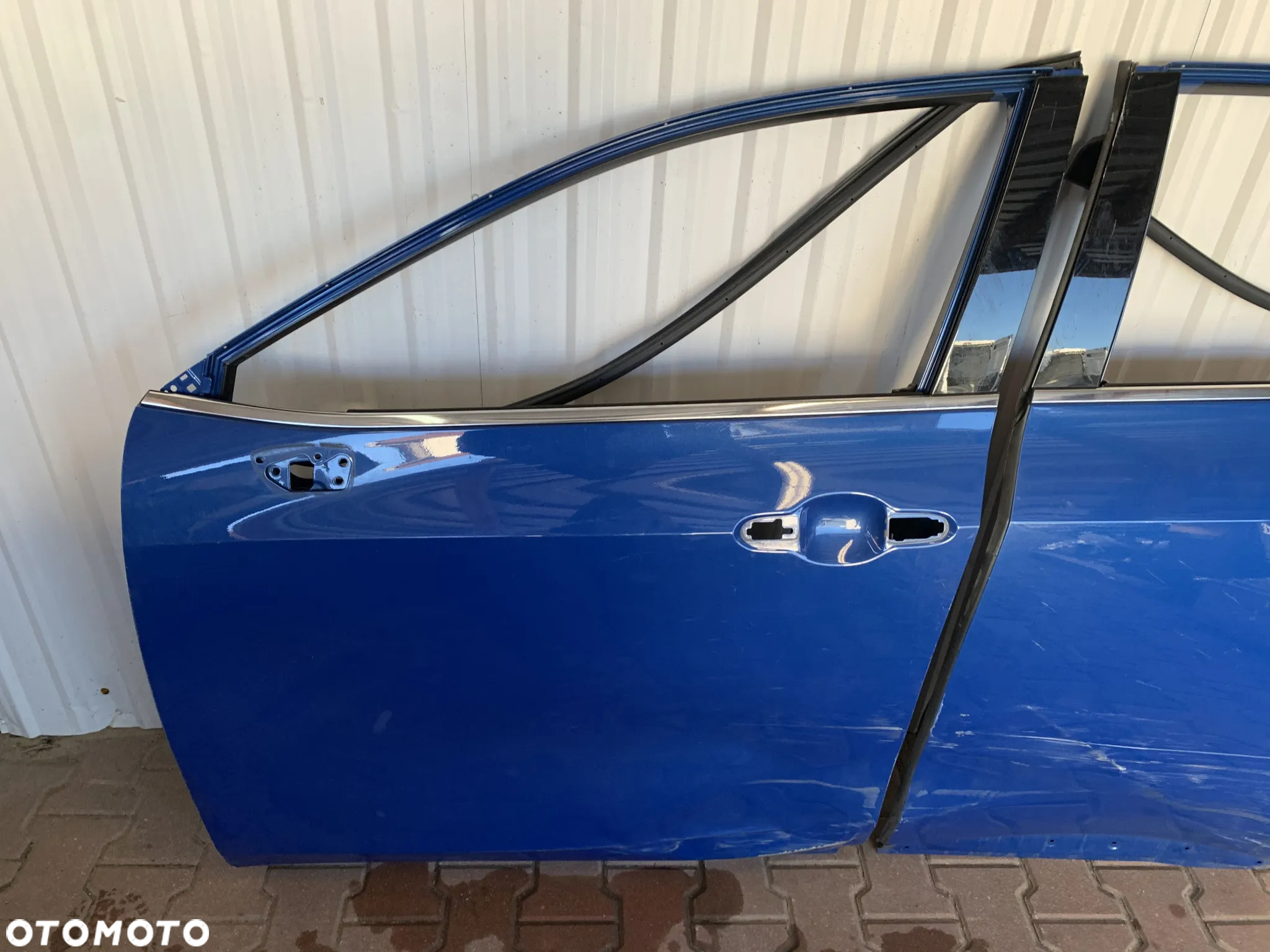 LEXUS NX 2 II 2021- DRZWI LEWE PRZEDNIE PRZÓD TYLNE TYŁ USZCZELKA LISTWA CHROM NIKIEL RAMKA - 6