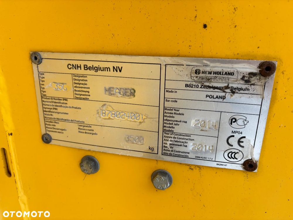 New Holland 35G 10,7m - 13