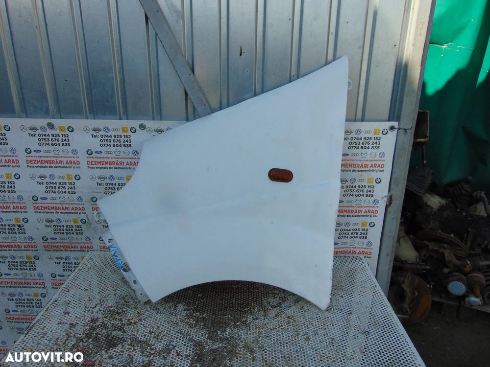 Aripa renault Trafic 2002-2013 aripi Opel vivaro stanga dreapta alba - 7