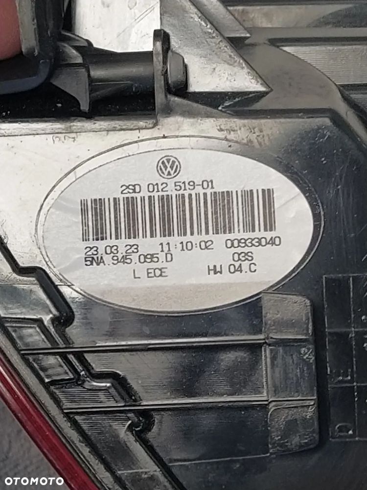 VW TIGUAN LAMPA LEWY TYŁ LED LEWA TYLNA ORYGINAŁ - 12