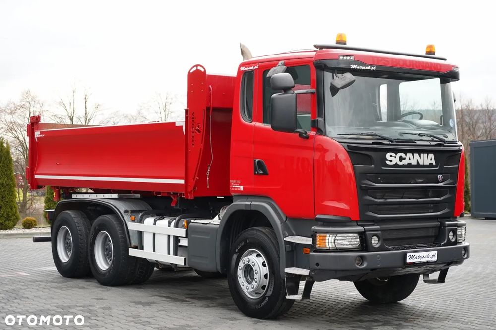 Scania G 370 / 6x4 / WYWROTKA DWU-STRONNA / HYDROBURTA / BOARDMATIC / AUTOMAT / EURO 6 - 14
