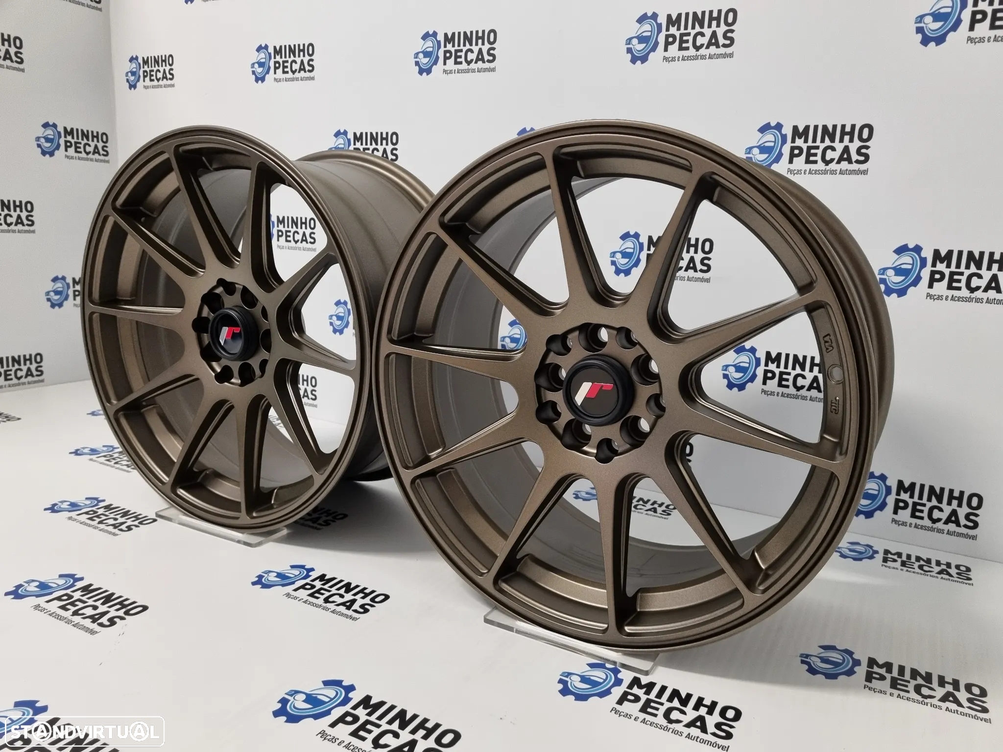 Jantes Japan Racing (JR11) em 17 Bronze (5X100 | 5X114.3) - 2