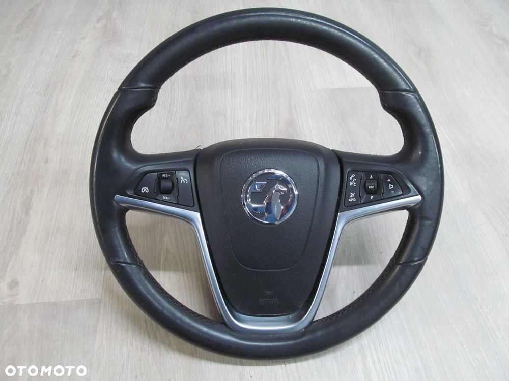 OPEL INSIGNIA KIEROWNICA SKORA PODUSZKA AIRBAG MULTIFUNKCJA 08-14 - 1